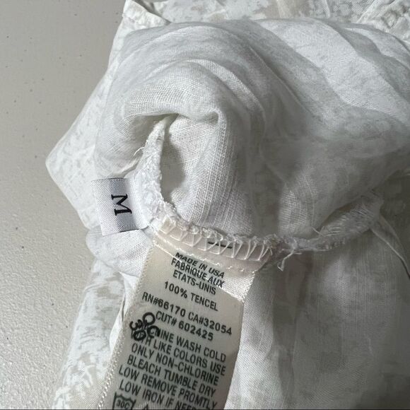 𝅺anthropologie Cloth & Stone Sand Stone Popover Top - Picture 5 of 7